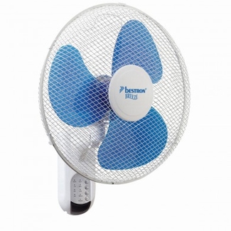 Bestron Wall fan 45 cm. with remote control