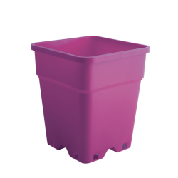 Square pot 11 litre 24x24x28,3 cm - purple
