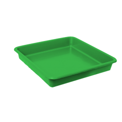 Opvangbak vierkant groen tbv 11 Liter pot