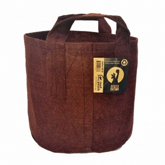 Root Pouch Boxer Brown with Handle 56 ltr 43 cm x 38 cm